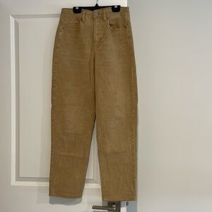 American eagle brown corduroy jeans